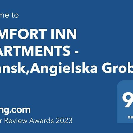 Comfort Inn Apartments - Gdansk,Angielska Grobla Buitenkant foto