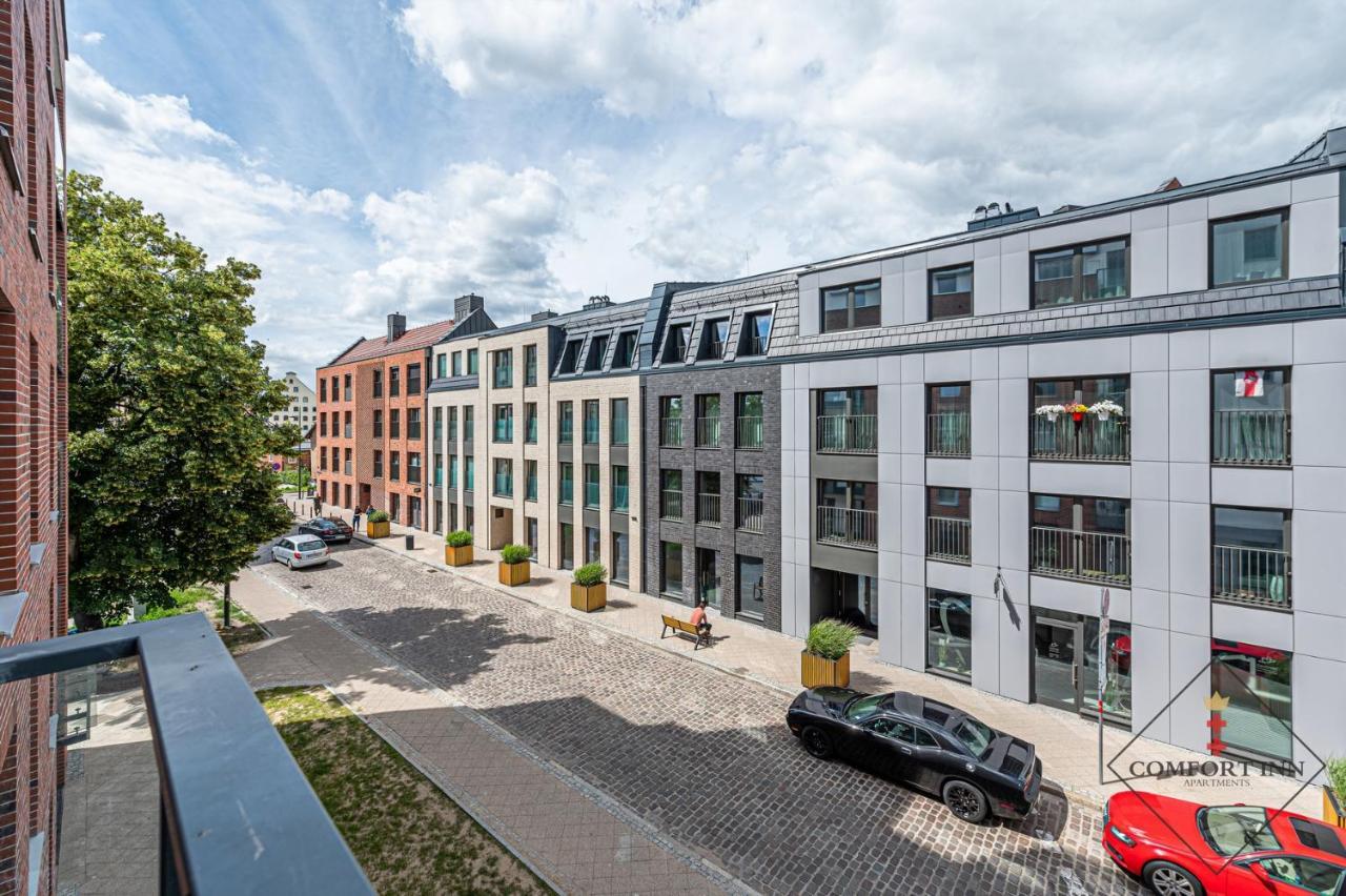 Comfort Inn Apartments - Gdansk,Angielska Grobla Buitenkant foto