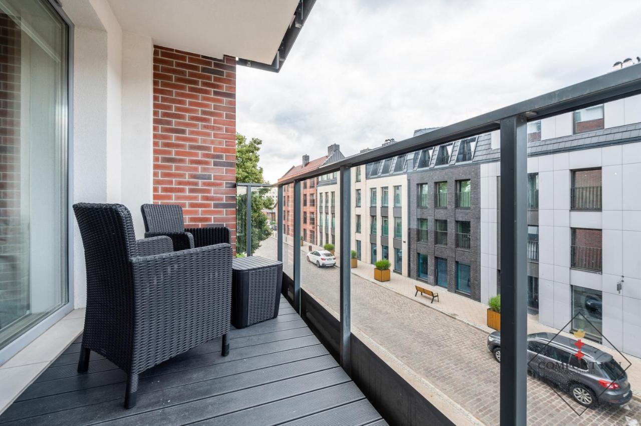 Comfort Inn Apartments - Gdansk,Angielska Grobla Buitenkant foto