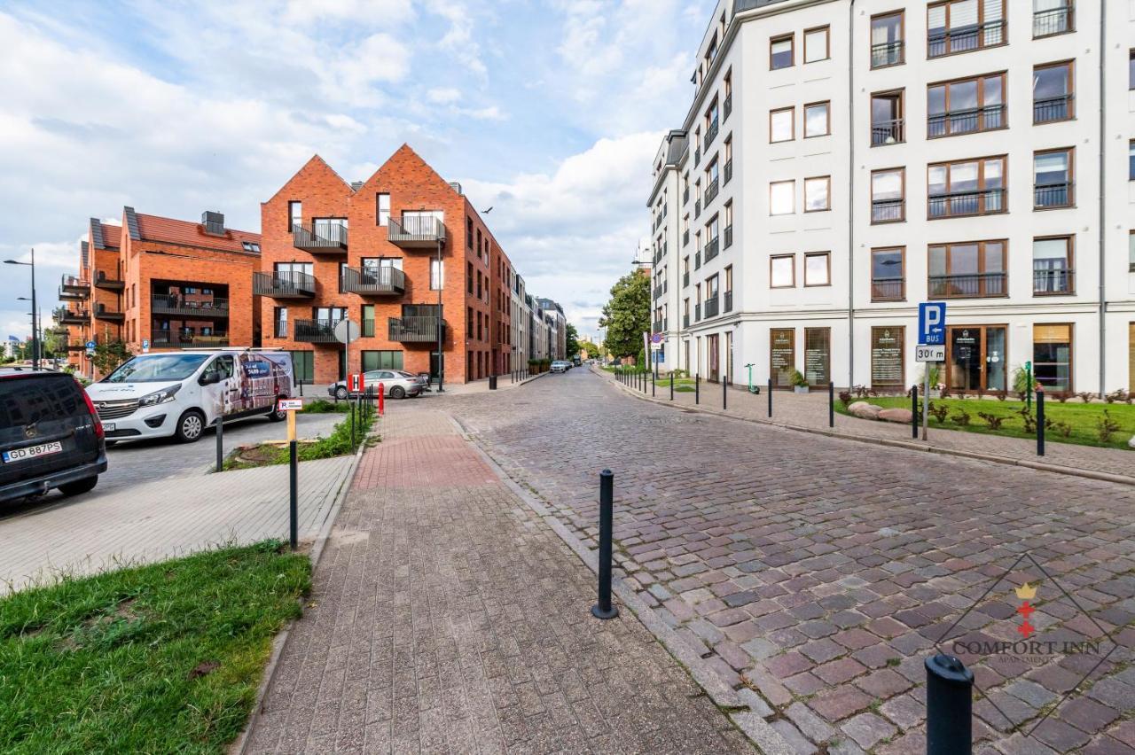 Comfort Inn Apartments - Gdansk,Angielska Grobla Buitenkant foto
