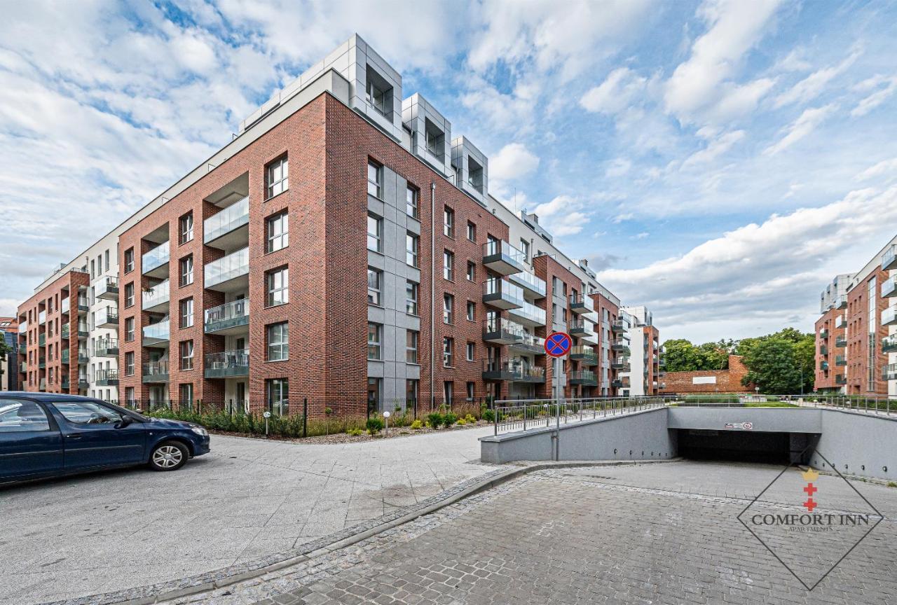 Comfort Inn Apartments - Gdansk,Angielska Grobla Buitenkant foto